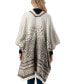 Women's Ombre Leopard Print Pocket Kimono