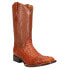 Фото #3 товара Ferrini Caiman Square Toe Cowboy Mens Brown Casual Boots 10493-02