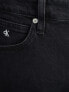 Фото #7 товара мужские шорты черные джинсовые до колен Calvin Klein Szorty