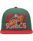 Фото #3 товара Men's Green Seattle SuperSonics SOUL Cross Check Snapback Hat