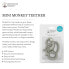 Фото #9 товара Matchstick Monkey Antimicrobial Teether / Teething Aid / Gel Applicator for Sore Gums / BPA-Free / Easy to Grip / from 3 Months / Monkey Green