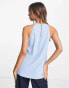 Ted Baker Dippa keyhole detail top in blue