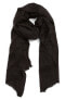 Фото #2 товара Echo 242496 Womens Casual Pleated Blanket Scarf Black One Size (28" x 72")