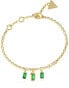 Decent Gold Plated Crystal Hashtag Bracelet JUBB04251JWYGEM