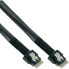 Фото #1 товара InLine Slim SAS cable - SFF-8654 to SFF-8654 - 24Gb/s - 0.5m