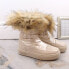 Фото #4 товара Big Star W INT1924B platform snow boots with fur, beige