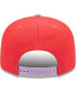 Фото #4 товара Men's Red, Purple Los Angeles Dodgers Spring Basic Two-Tone 9FIFTY Snapback Hat