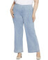 Nydj Plus Teresa Crystalline Wide Leg Jean Women's