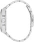 Guess Herren Armbanduhr Big Reveal Armband Edelstahl silber GW0323G1