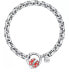 Playful steel bracelet with Ladybug Drops SCZ1186