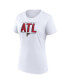 Фото #4 товара Women's Black, White Atlanta Falcons Two-Pack Combo Cheerleader T-shirt Set