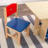 Фото #9 товара Kinder Holz Tisch "Stern" mit 2 Stühlen