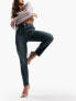 Фото #5 товара ASOS DESIGN Hourglass slim mom jeans in mid blue