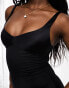 Dorina Exclusive Mix & Match Sublime Sculpt medium control shaping slip dress in black