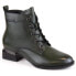 Фото #1 товара Green insulated high-heeled ankle boots W JAN253A Vinceza