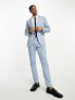Jack & Jones Premium slim fit suit jacket in light blue