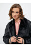 Фото #3 товара Пальто Koton Faux Fur Faux Leather Coat