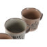 4 Piece Mug Set Home ESPRIT Multicolour Stoneware