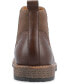 ფოტო #4 პროდუქტის Men's Lancaster Wide Tru Comfort Foam Pull-On Cap Toe Chelsea Boot