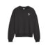 Фото #1 товара Puma Classics Oversized Crew Neck Sweatshirt Womens Black Casual Athletic Outerw