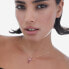 Фото #2 товара Gold-plated women´s necklace Cross with Harmony crystals A4691-11DG