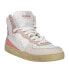 Фото #2 товара Diadora Mi Basket Used High Top Mens Pink, White Sneakers Casual Shoes 158569-C