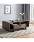 Фото #6 товара Coffee Table Walnut Oak Black