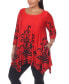 ფოტო #5 პროდუქტის Plus Size Yanette Tunic Top