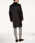 Фото #4 товара Michael Kors Men's Madison Wool Blend Modern-Fit Overcoat