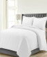 Фото #1 товара Luxury Weight Solid Cotton Flannel Duvet Cover Set, King/California King