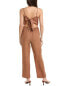 Фото #2 товара Bella Dahl Tie Back Cami Linen Jumpsuit Women's