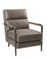 Фото #1 товара Gavin 28.5" Faux Leather Channel Accent Armchair