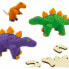 Пластилиновая игра SES Creative Dinosaurs Без глютена