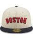 Men's White Boston Red Sox Corduroy Classic 59FIFTY Fitted Hat