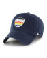 Men's Navy Milwaukee Brewers Team Pride Clean Up Adjustable Hat