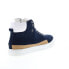 Фото #8 товара English Laundry Highfield ELH2030 Mens Blue Leather Lifestyle Sneakers Shoes 8
