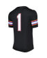 Фото #3 товара Men's #1 Black Florida Gators Alternate Game Jersey