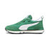Фото #2 товара Puma Rider FV Pop FS 39192505 Mens Green Suede Lifestyle Sneakers Shoes