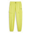 Фото #1 товара Puma Dare To Relaxed Cargo Sweatpants Womens Yellow Casual Athletic Bottoms 6242