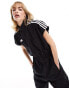 Фото #4 товара adidas Trio woven jumpsuit in black