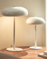 Large monochrome table lamp