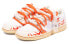 Фото #3 товара 【定制球鞋】 Nike Dunk Low Retro"Coconut Milk" 银色地狱火焰 火焰 麻绳 喷绘 VIBE风 缝纫 解构 绑带 低帮 板鞋 男款 白红 / Кроссовки Nike Dunk Low DJ6188-100