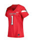 Фото #3 товара Women's #1 Red Texas Tech Red Raiders Replica Football Jersey