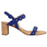 Фото #2 товара VANELi Mavis Studded Sling Back Womens Blue Casual Sandals 305555