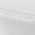 Pokrowiec elastyczny uniwersalny na stolik barowy śr. 80 cm biały