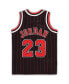 ფოტო #4 პროდუქტის Infant Boys and Girls Michael Jordan Black Chicago Bulls 1996/97 Hardwood Classics Authentic Jersey