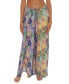 Фото #1 товара Women's Under The Sea Wrap Swim Cover-Up Pants