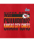 ფოტო #4 პროდუქტის Men's Red Kansas City Chiefs Super Bowl LVII Champions Signature Roster T-shirt