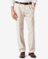 Фото #1 товара Men's Easy Classic Pleated Fit Khaki Stretch Pants