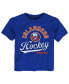 ფოტო #1 პროდუქტის Toddler Boys and Girls Royal New York Islanders Take the Lead T-shirt